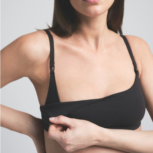 Cotton Jersey Maternity Nursing Scoop Bralette | SKIMS
