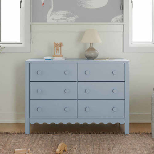 DaVinci Sammy Scallop 6-Drawer Dresser – DaVinci Baby