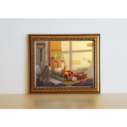 Animal Crossing Still Life Print