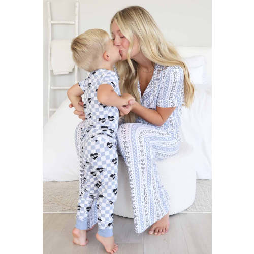 Mama's Boy Two-Piece Bamboo Pajamas | Caden Lane