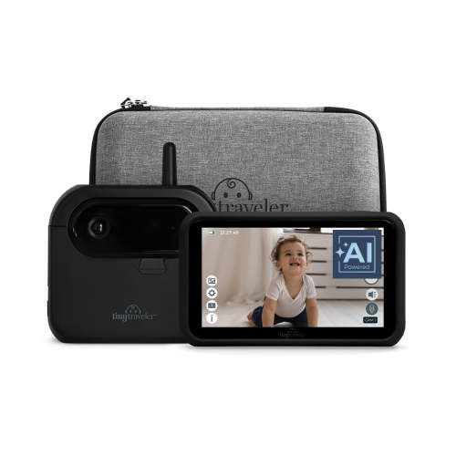 Tiny Traveler AI 1080P Baby Monitor Portable Charger + Travel Kit
