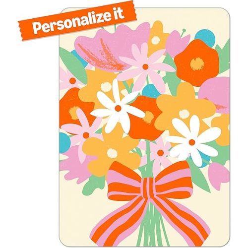 Amazon Custom eGreetings - Flower Bouquet - Customize Your Design, Personalize Your Text, Upload Photo/Logo (Digital Delivery) - Flower Bouquet