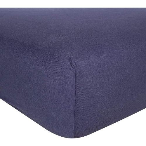 Burt's Bees Baby Essential Organic Cotton Fitted Crib Sheet, Breathable for Boy Girl Standard Crib & Toddler Mattresses