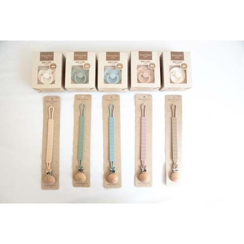 Silicone Pacifier and Clip