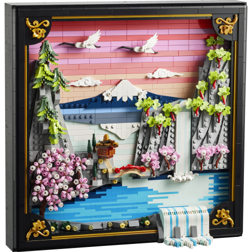 Japanese Cherry Blossom Landscape