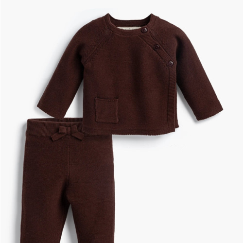 Little Darling Knit Top + Bottom