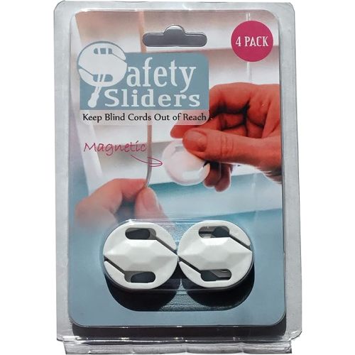 (4 Pack) - No Holes or Adhesive on Walls- No Winding/Unwinding Cords