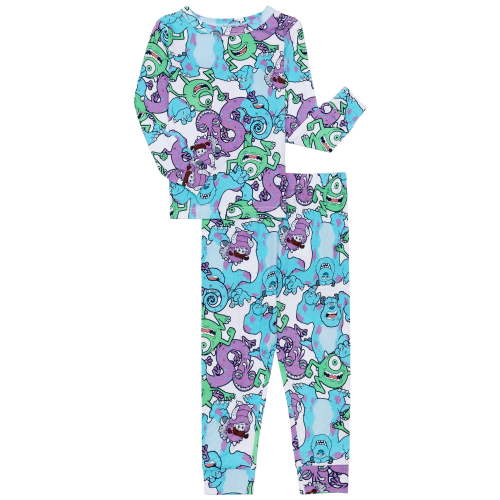 Character Toddler Viscose Unisex 2-Piece Pajama Set, Sizes 12M-5T