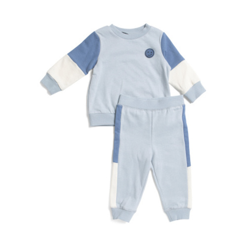 Infant Boys 2pc Color Block Sweatshirt And Joggers Set | Baby Boys (0-24m) | Marshalls