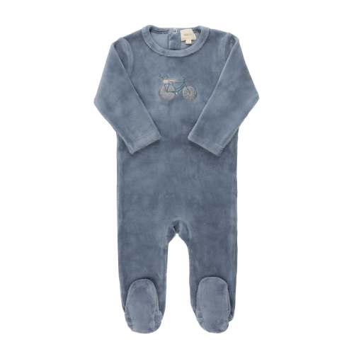 Velour Bicycle Collection - Footie