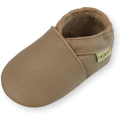 SAYOYO Baby Soft Sole Prewalkers Baby Moccasins Toddler Shoes