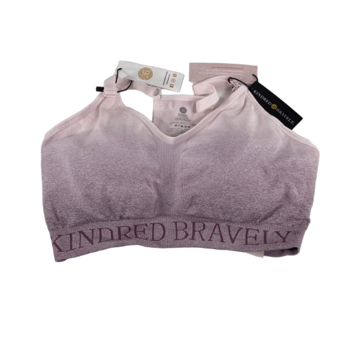 Kindred Bravely Sublime Nursing Sports Bra, Large, Ombre Purple, Regular