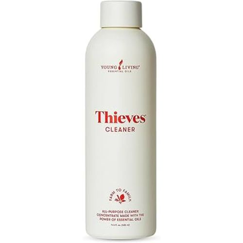 Thieves Household Cleaner | 14.4 oz | Plant-Based Multi-Surface Solution Infused with Essential Oils | Dilute for Floors, Carpets, Glass, Counters, Appliances, and General Home Cleaning