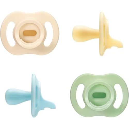 Tommee Tippee Ultra-Light StayPut Pacifier, 0-6 Months, Pack of 4