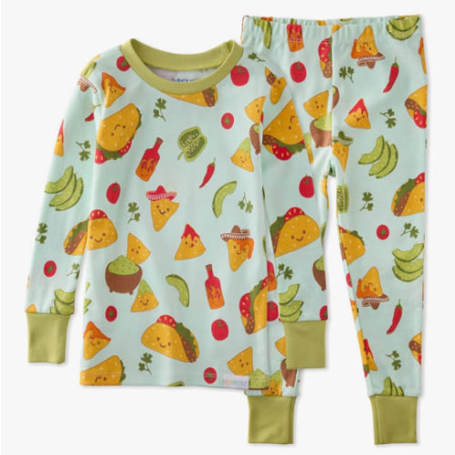 Zen Snug-fit 2-Piece Toddler Pajamas 100% Organic Cotton Long Sleeve for Boys​