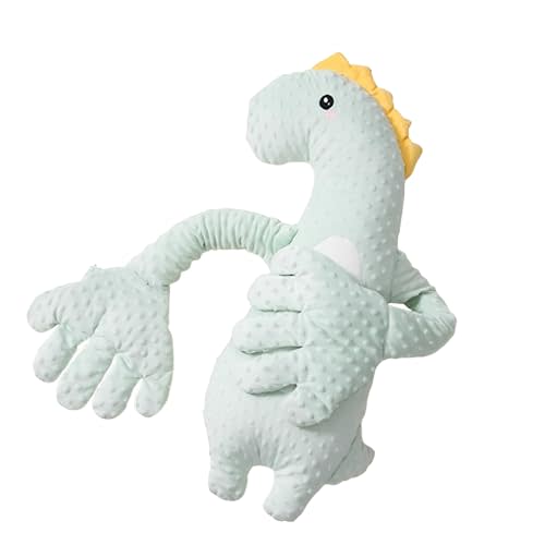 Companion Plush Toy - Animal Shaped Comforting Pillow, Soft Sensory Stuffed Animal for Soothing & Cuddling, Plush Figure Soothing Toys for Home and Travel (Dinosaur)