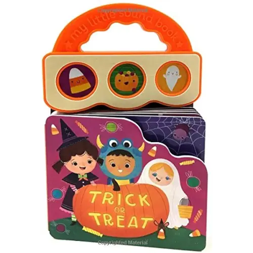 Trick Or Treat 3-Button Sound Halloween Board Book for Babies and Toddlers (Early Bird Sound Books)