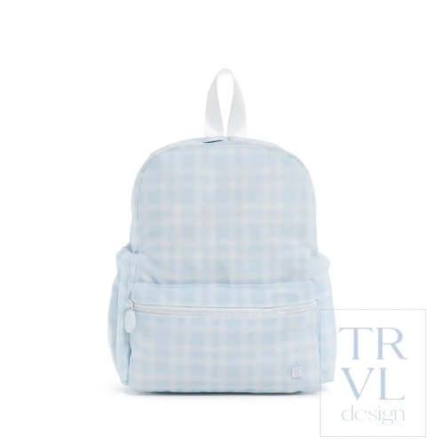 Mini Backer - Pimlico Plaid Blue