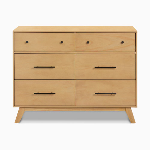 daVinci Otto 6-Drawer Dresser - Honey