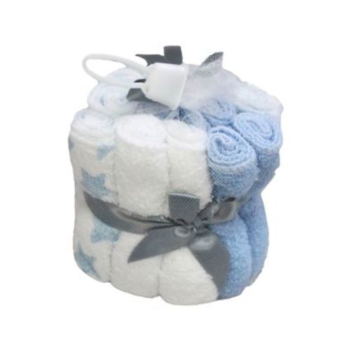 Baby Boys 12 Washcloths Gift Set