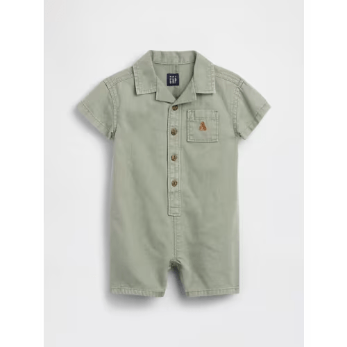 Baby Denim Pocket Shorty One-Piece

6-12 MONTHS