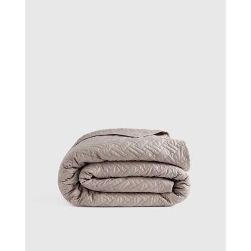 Organic Cotton Basketweave Quilt