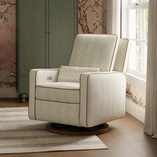 Sigi Electronic Recliner and Glider with USB Port by Nate Berkus