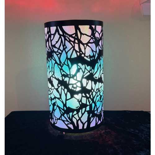 Bat Filigree Beautiful Lamp