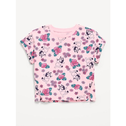 Dolman-Sleeve Licensed Graphic T-Shirt for Toddler Girls