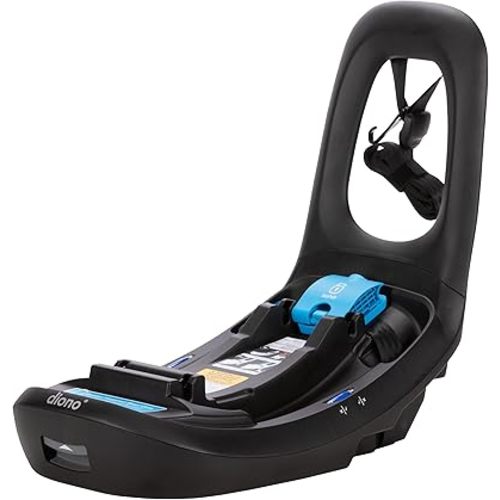 Diono LiteClik30 XT and RXT SafePlus Base, Stay-in-Car Base for Second Vehicle, Compatible with LiteClik30 XT and RXT SafePlus Car Seats, Features Steel Core and Anti-Rebound Bar (Black)