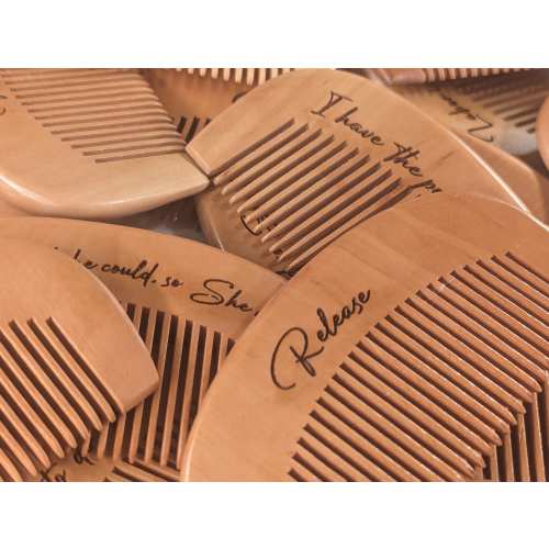 Custom Engraved Labor Comb | Birth Comb