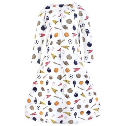Hudson Baby Infant Boy Long Sleeve Cotton Jersey Sleeping Bag, Sack, Blanket, Sports Fan