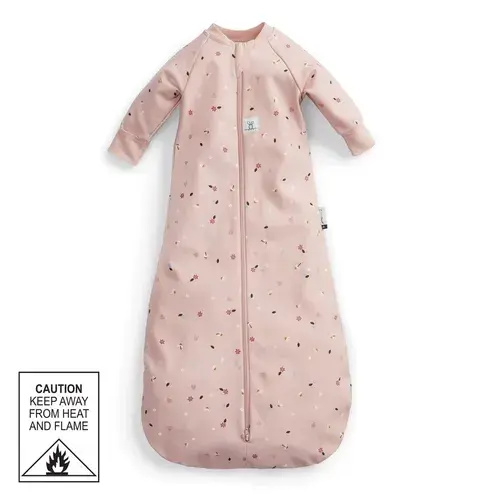 ergoPouch Long Sleeve Jersey Sleeping Bag 1.0 Tog Daisies Size 3-12 Months | Baby Bunting AU