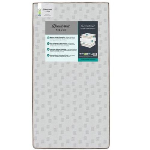 Delta Children SlumberTime Two-Stage Crib and Toddler Mattress