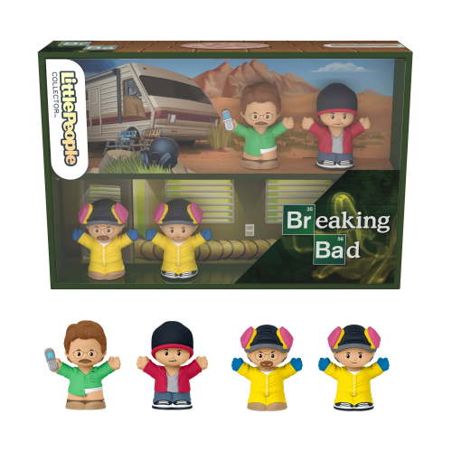 Little People Collector Breaking Bad TV Show Special Edition Set for Adults & Fans, 5 Figures