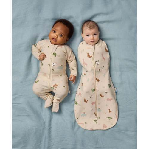 Cocoon Swaddle Bag 1.0 TOG Oatmeal Marle (Transitional) – ergoPouch AU