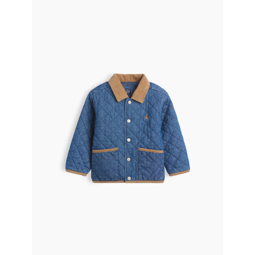Baby & Toddler Quilted Denim Jacket