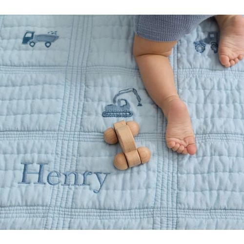 Bria Hammel Construction Baby Quilt