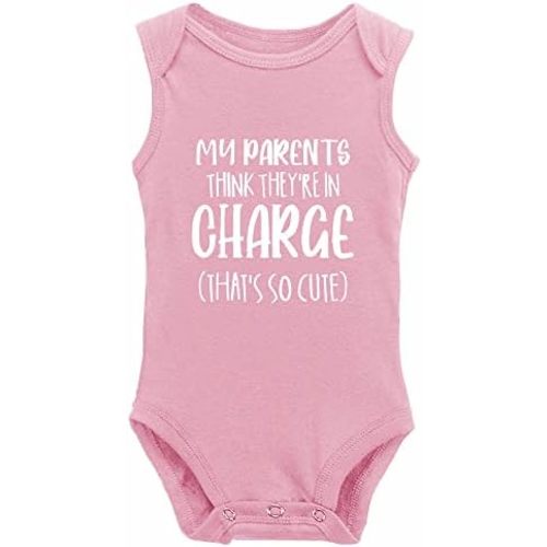 My Parents Think They're in Charge That’s So Cute - One-Piece Baby Bodysuit 0-24 Months