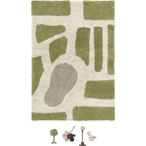 Hyde Park Washable Cotton Blend Play Rug