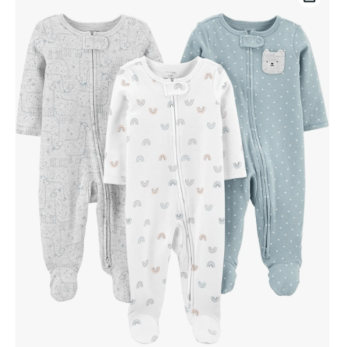 Simple Joys by Carter's Baby 3-Pack Neutral Sleep and Play
