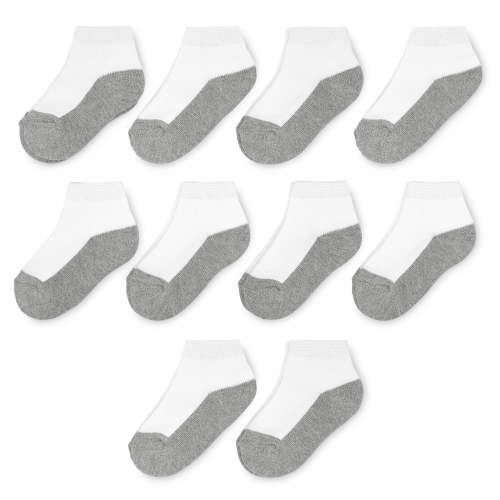 Wonder Nation Boys Ankle Socks, 10 Pack, 0M- 18M
