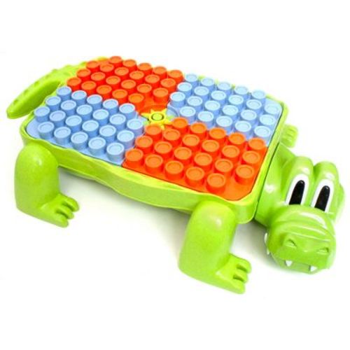 Roo Crew: Crocodile Block Activity Station - 29 Pieces, Ages 2+