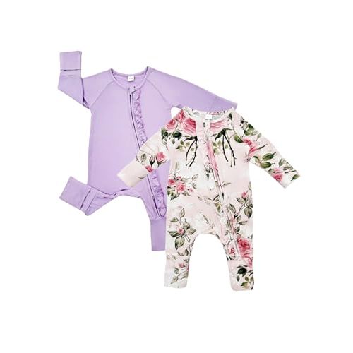 Bow Dream Bamboo Rayon Baby Pajamas Infant Sleepers Newborn Girl Boy Clothes Rompers Jumpsuit Outfit