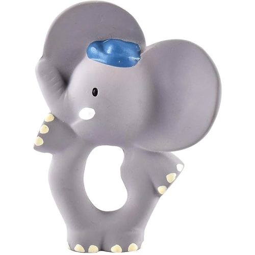 Tikiri Alvin The Elephant Natural Rubber Teether (Blue)