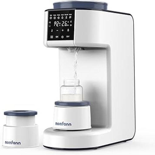 Formula Maker Pro, 2-Minute Quick Mix Baby Formula Dispenser, One-Touch Automatic Milk Maker, 3 Formula Temps + 4 Hot Water Choice, 2L Tank & Sealed Powder Container for Clump-Free Formula