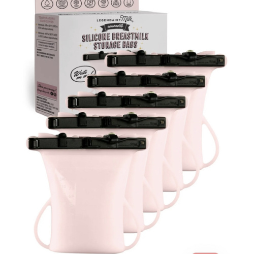Reusable Silicone Breastmilk Storage Bags | Legendairy Milk