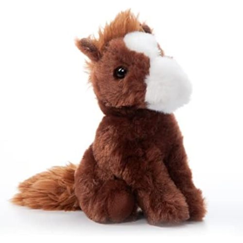 The Petting Zoo Horse Stuffed Animal Plushie, Babiez, Kids Gifts, 6 in