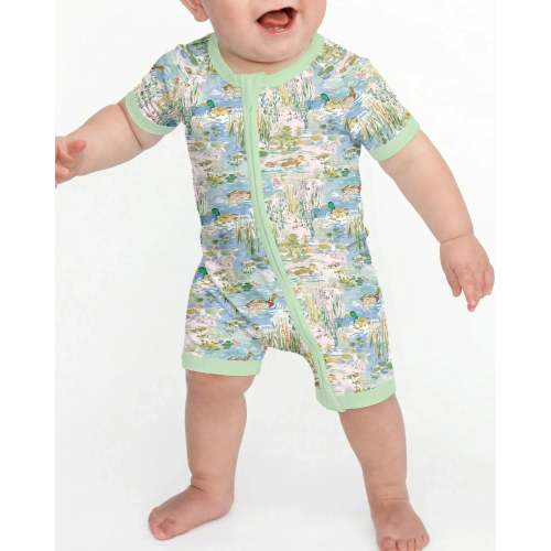 Watercolor Mallard Duck Bamboo Shorty Zippy – Zumbamboo