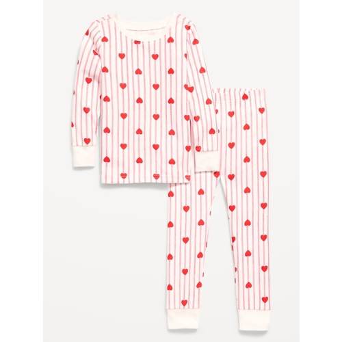 Printed Snug-Fit Pajama Set for Toddler & Baby